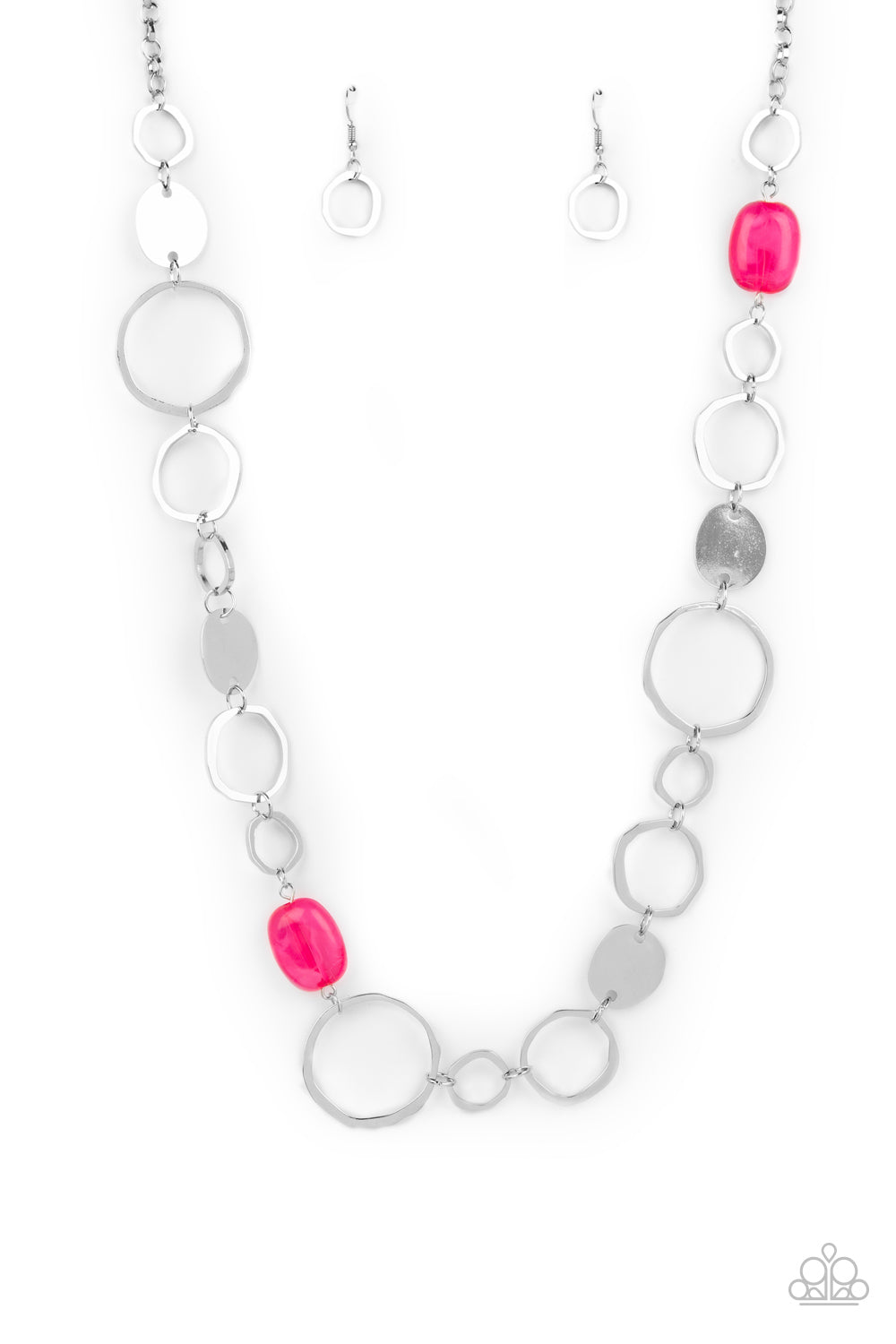 Colorful Combo - pink - Paparazzi necklace