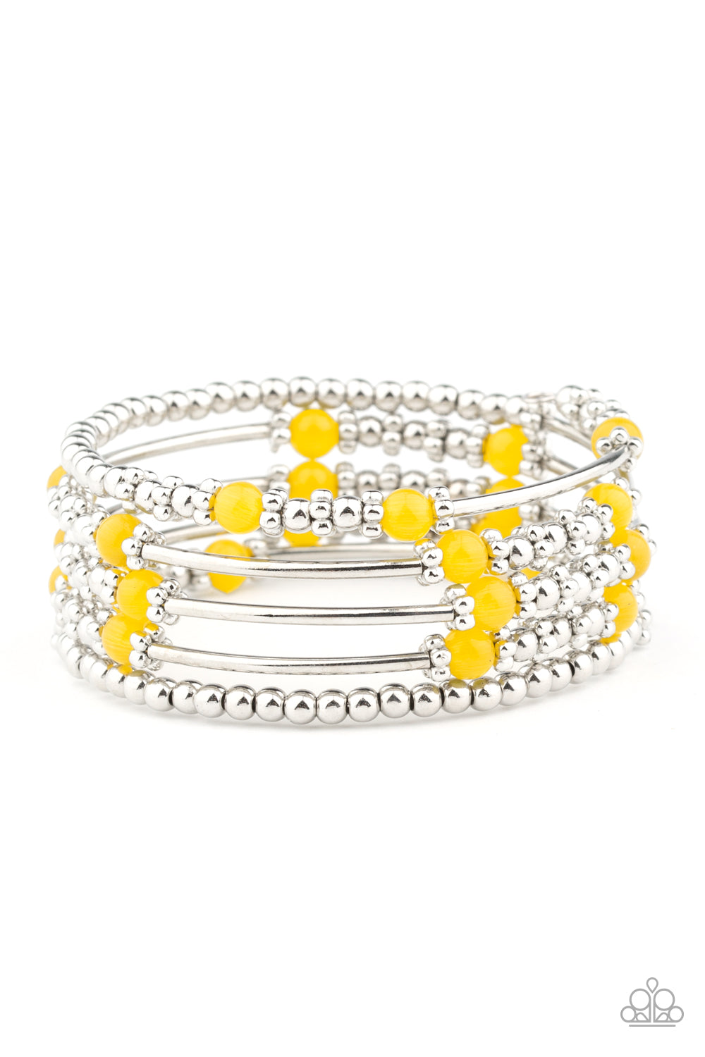 Colorful Charisma - yellow - Paparazzi bracelet