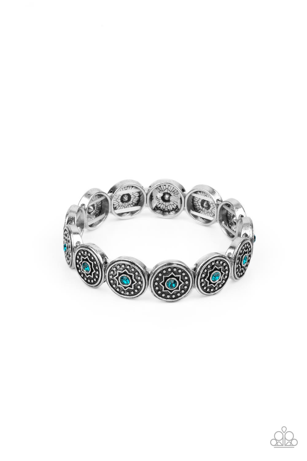 Colorfully Celestial - blue - Paparazzi bracelet