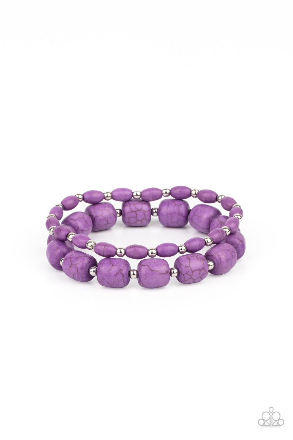 Colorfully Country - purple - Paparazzi bracelet