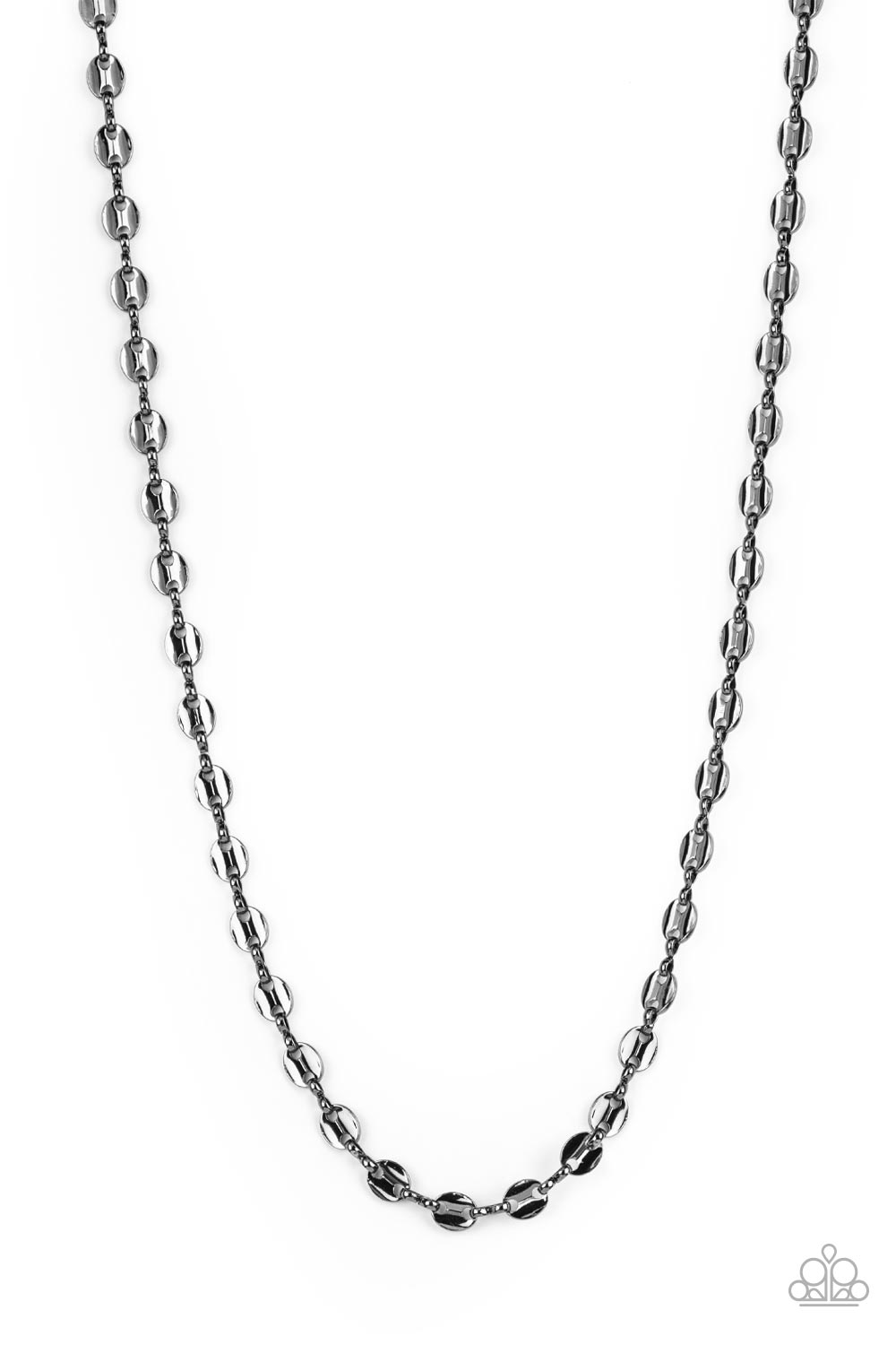 Come Out Swinging - black - Paparazzi MENS necklace