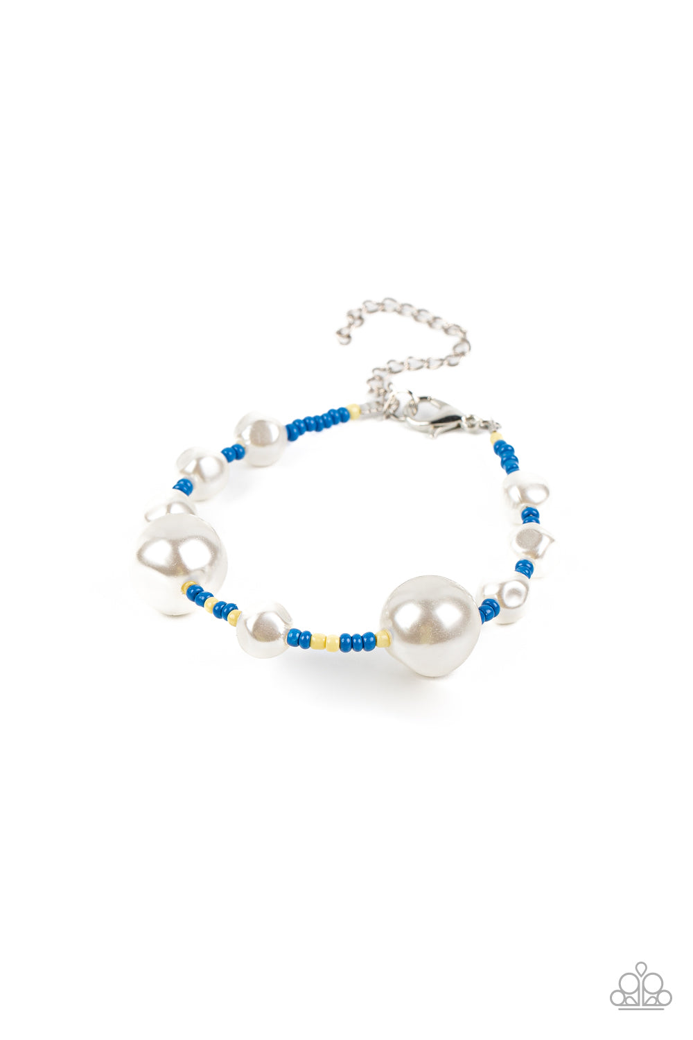 Contemporary Coastline - blue - Paparazzi bracelet
