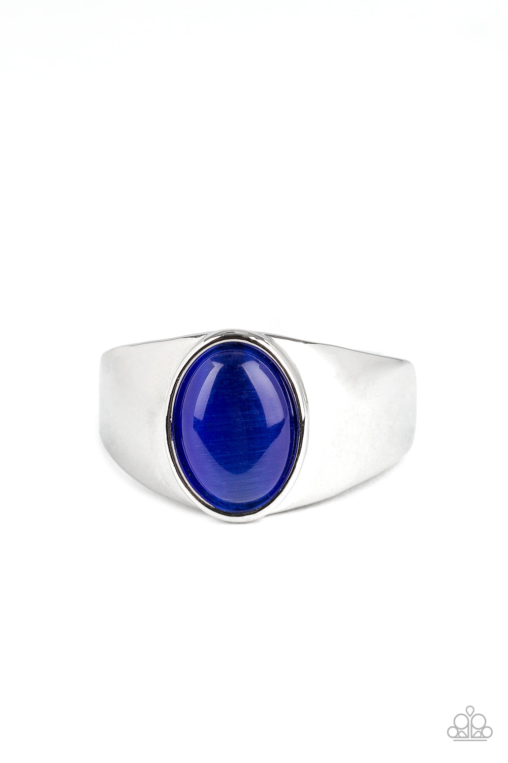 Cool Down - blue - Paparazzi MENS ring
