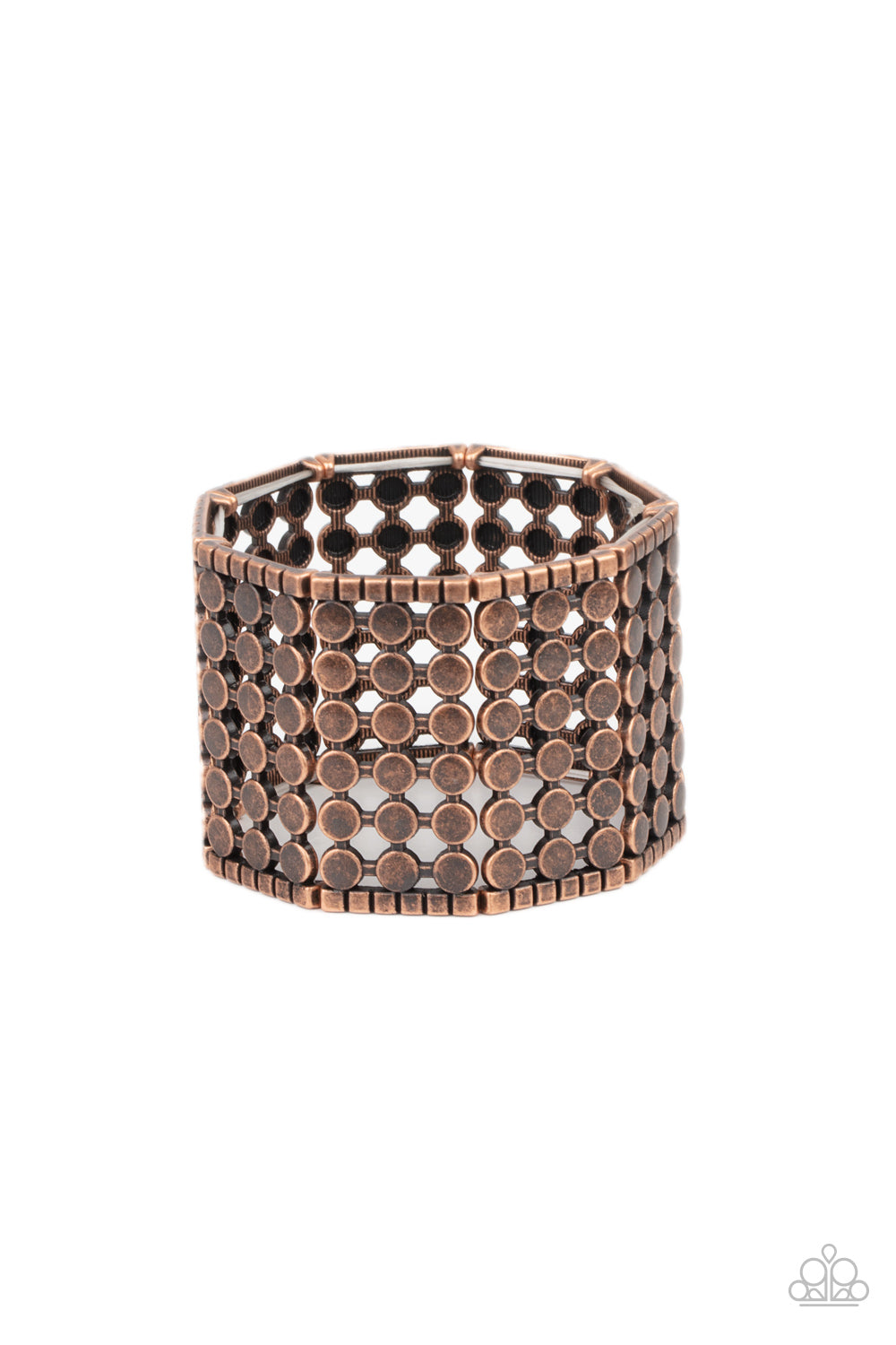 Cool and CONNECTED - copper - Paparazzi bracelet