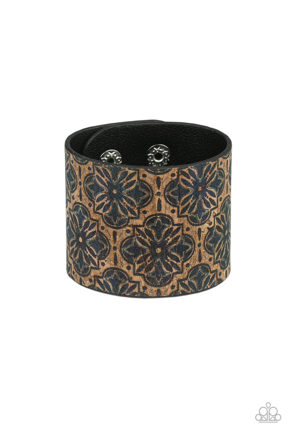 Cork Culture - blue - Paparazzi bracelet