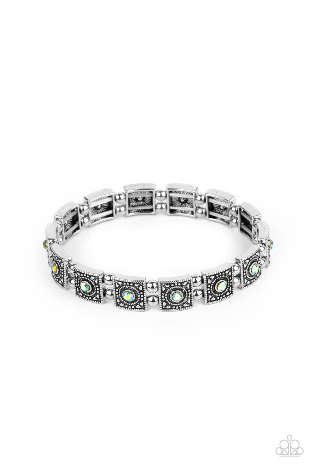 Cosmic Conquest - green - Paparazzi bracelet