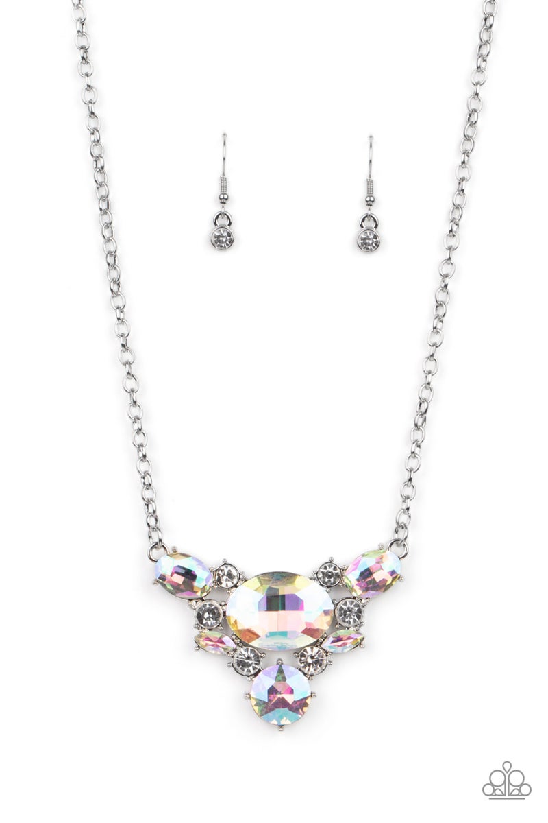 Cosmic Coronation - multi - Paparazzi necklace