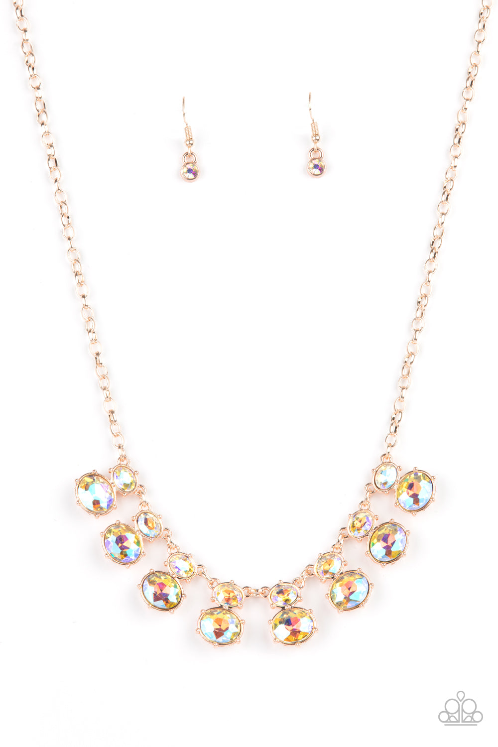 Cosmic Countess - rose gold - Paparazzi necklace