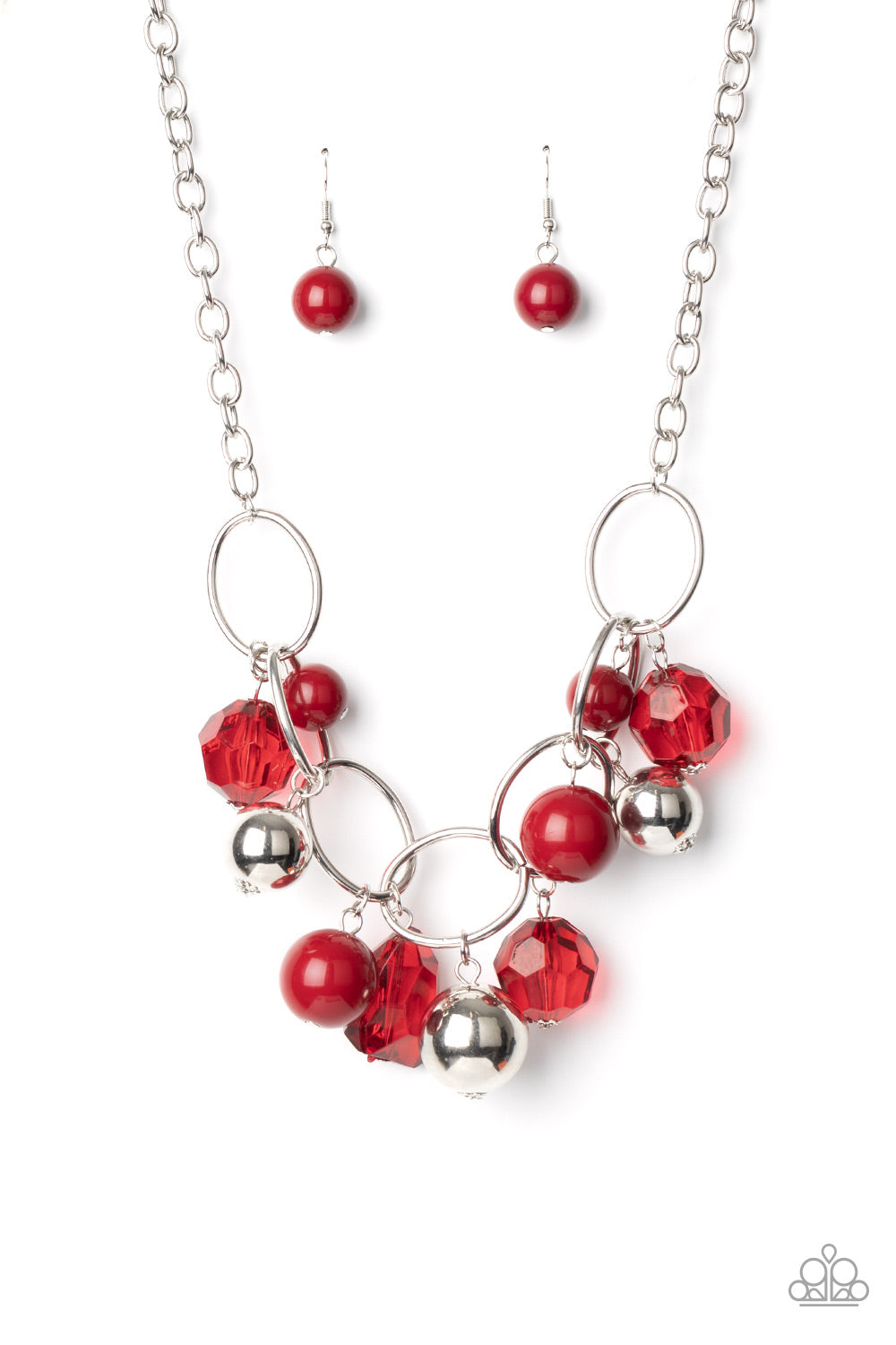 Cosmic Getaway - red - Paparazzi necklace
