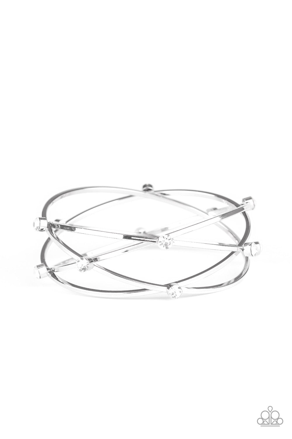 Cosmic Sparkle - white - Paparazzi bracelet