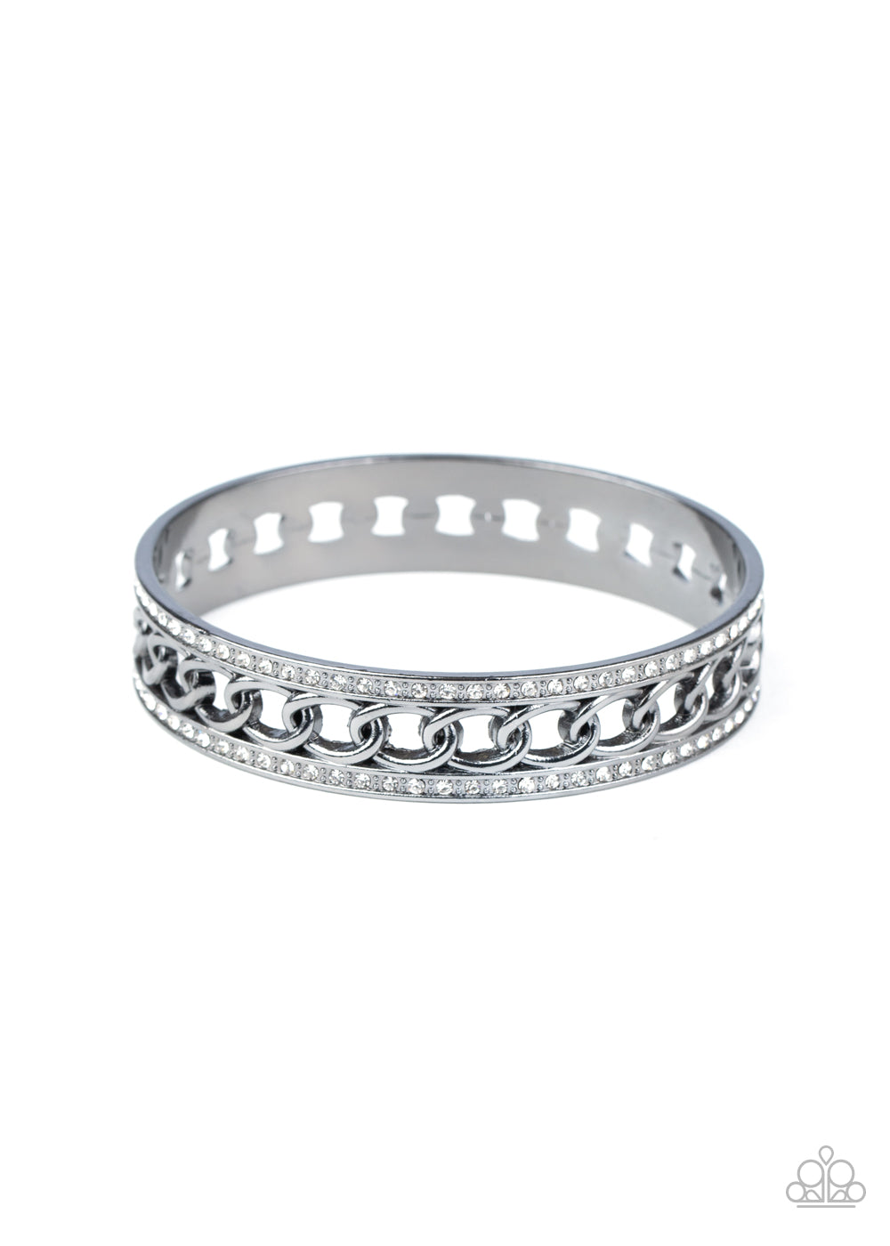 Couture Court - black - Paparazzi bracelet