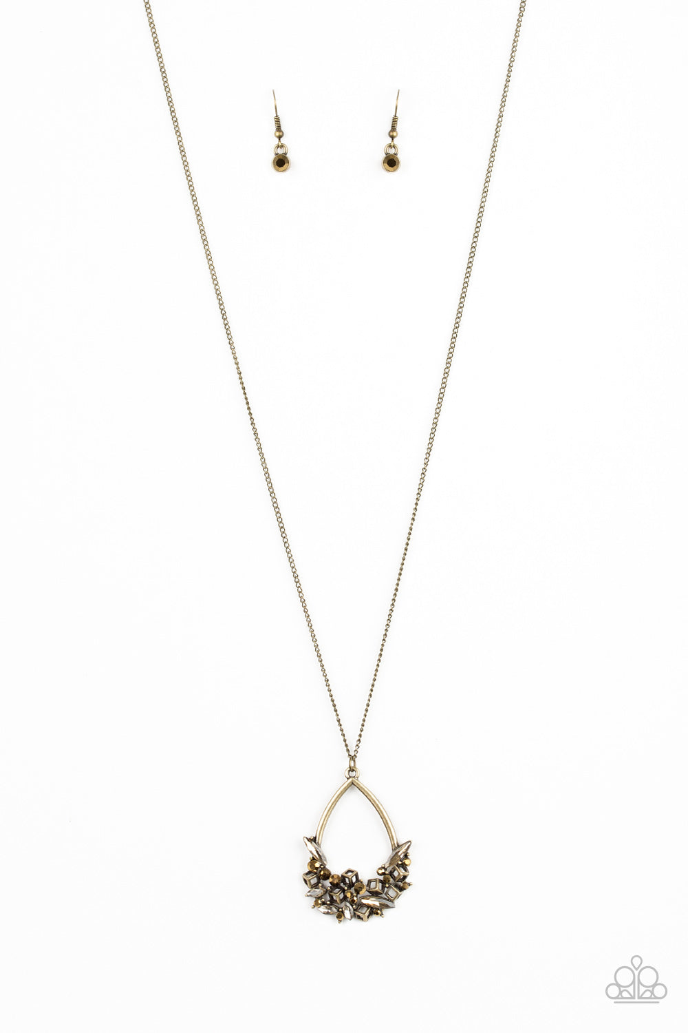 Couture Crash Course - brass - Paparazzi necklace