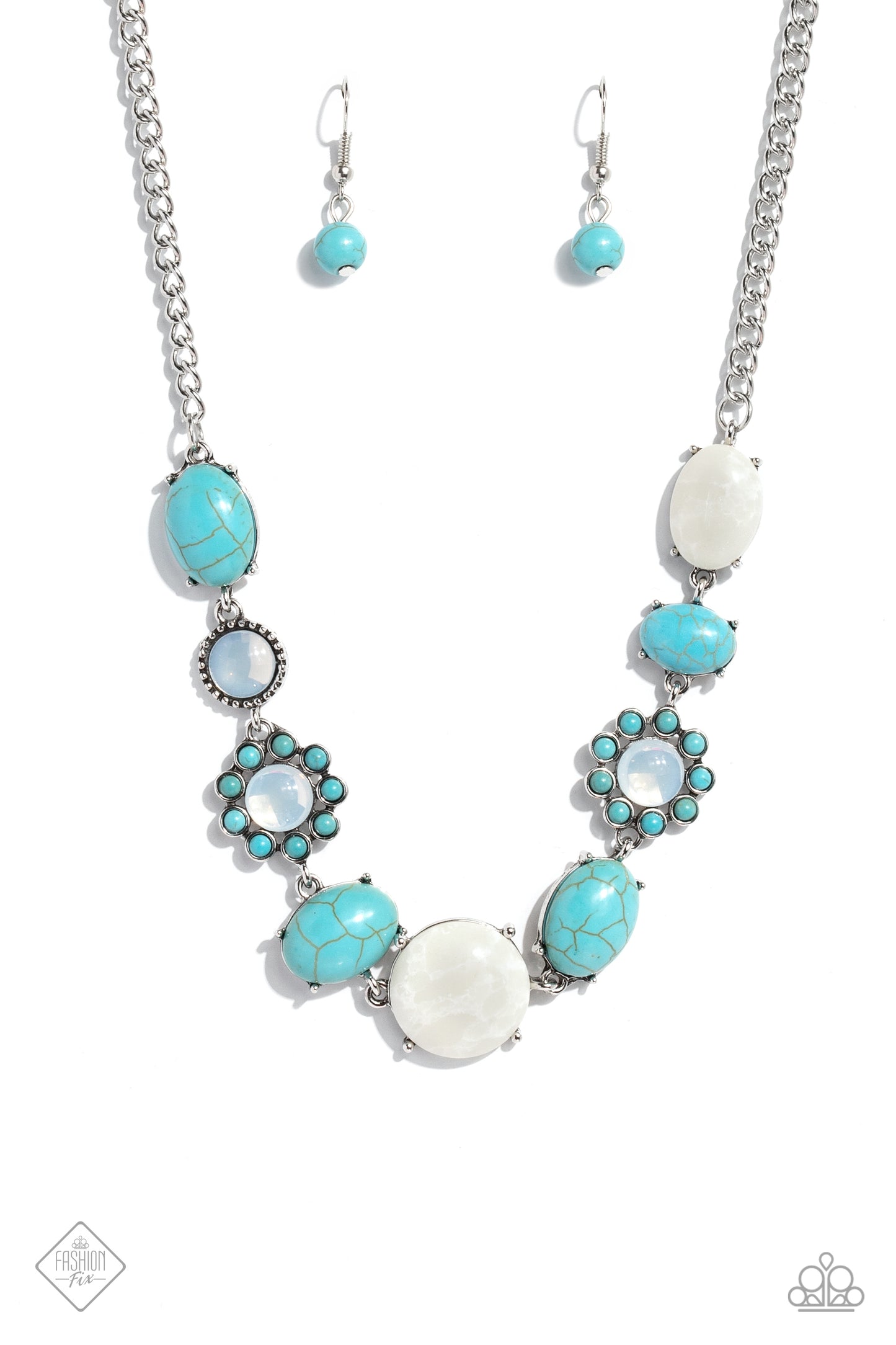Cowboy Catwalk - blue - Paparazzi necklace