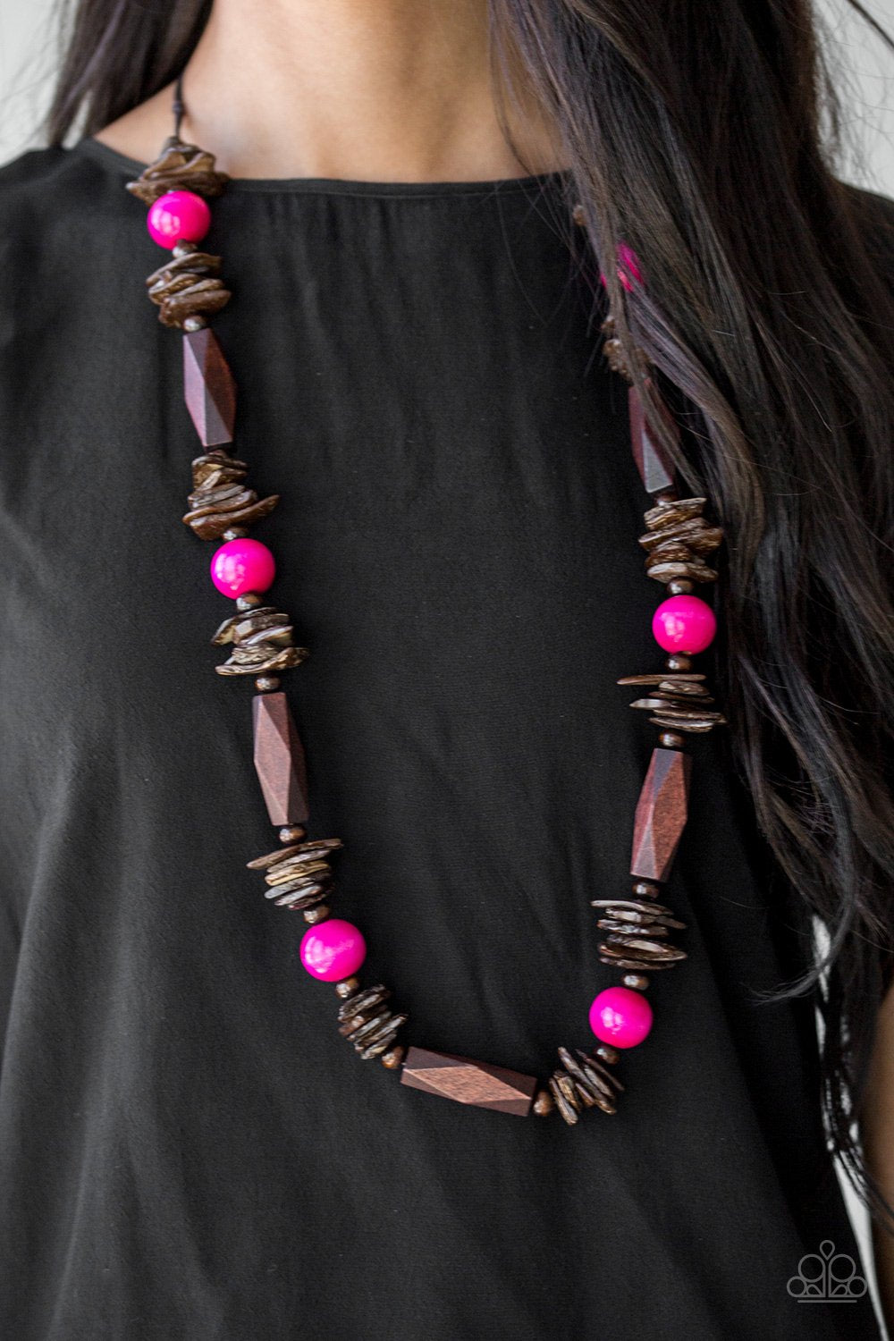 Cozumel Coast-pink-Paparazzi necklace