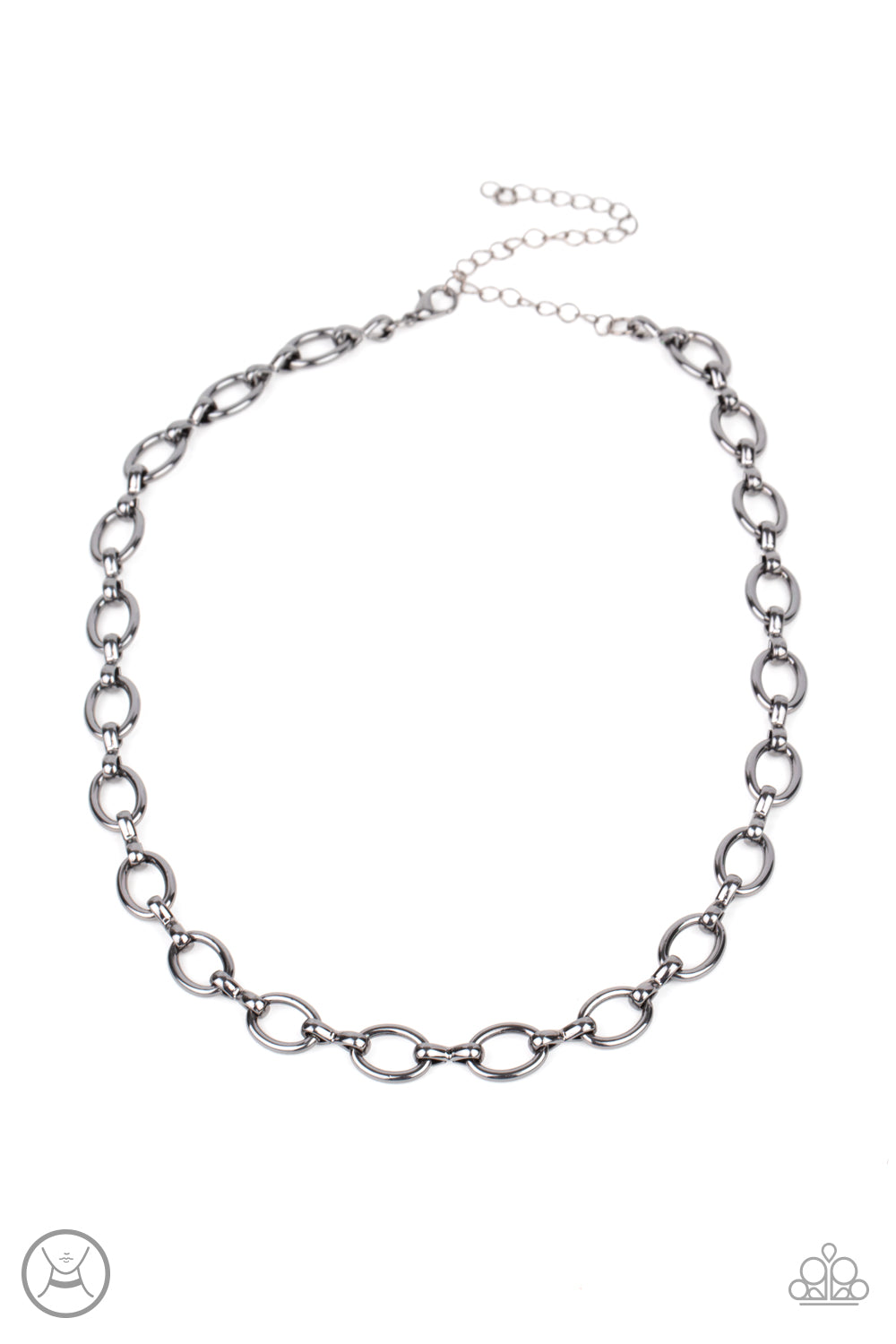 Craveable Couture - black - Paparazzi necklace