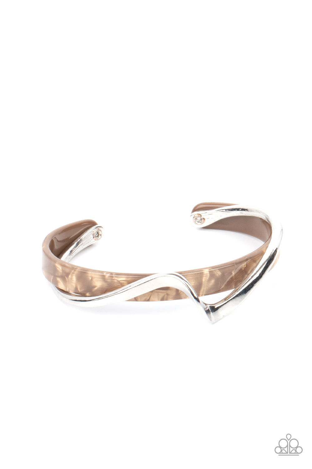 Craveable Curves - brown - Paparazzi bracelet