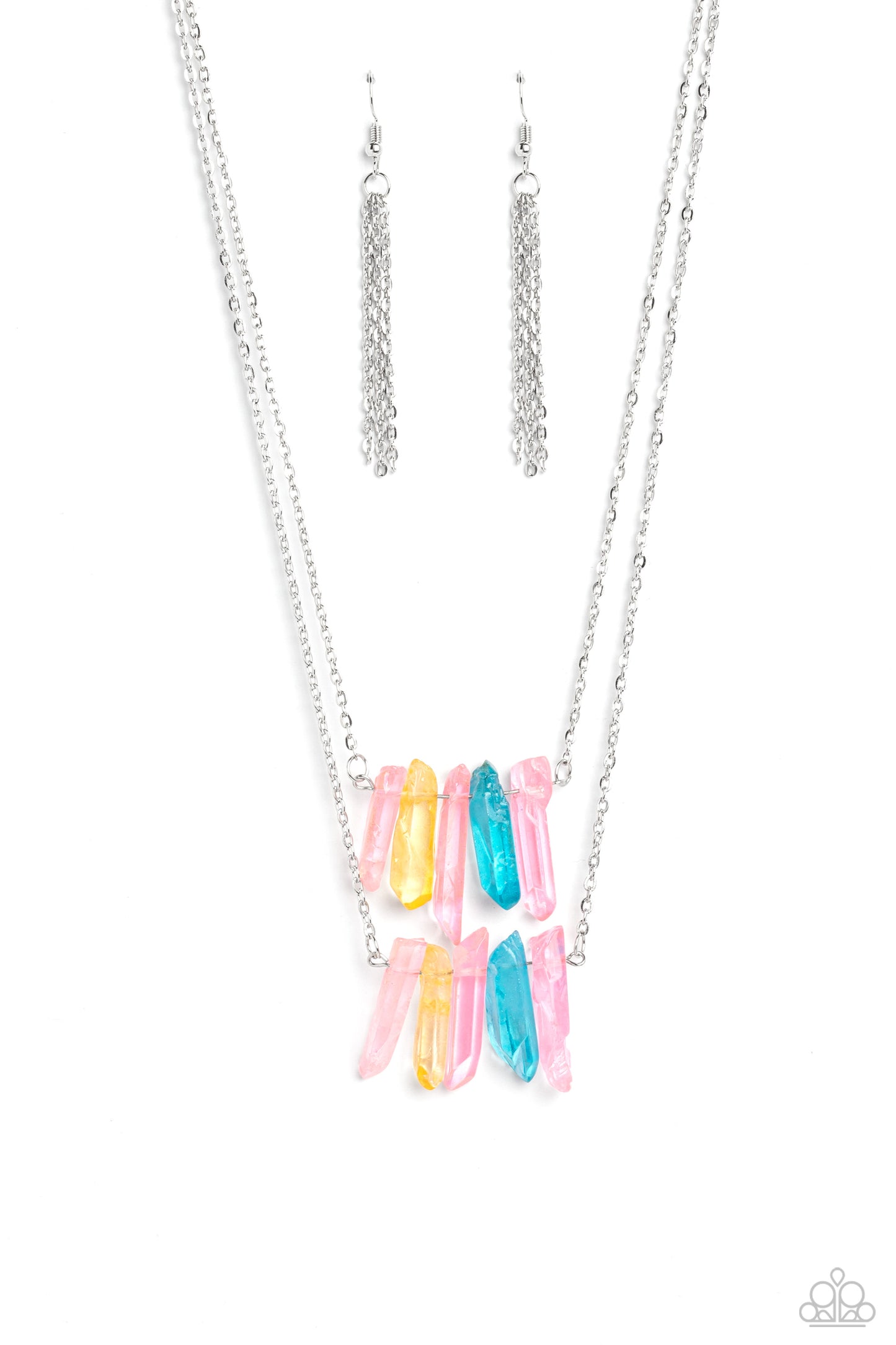 Crystal Catwalk - multi - Paparazzi necklace