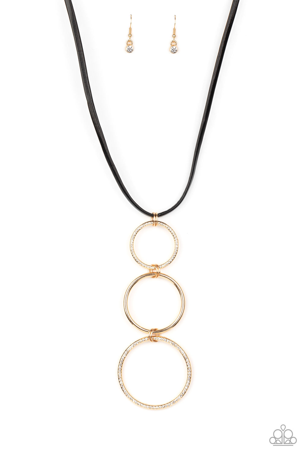 Curvy Couture - gold - Paparazzi necklace