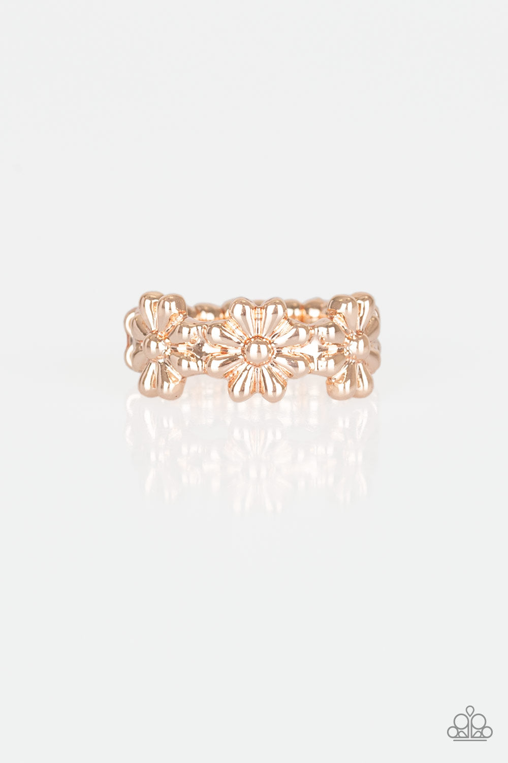 Daisy Dapper - rose gold - Paparazzi ring