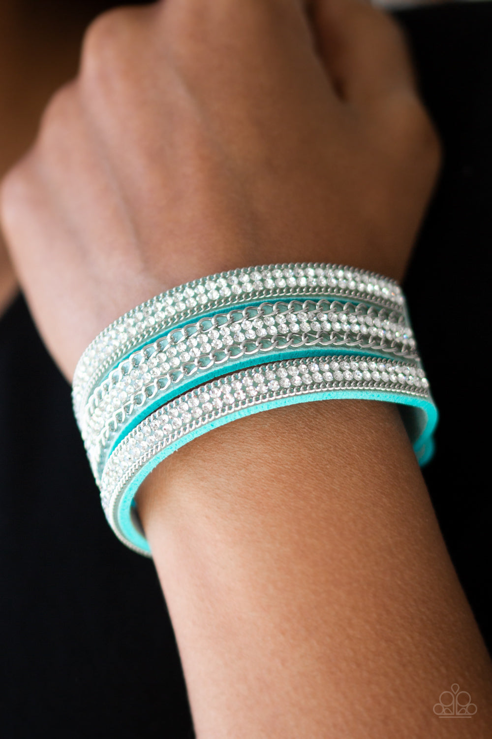 Dangerously Drama Queen - blue - Paparazzi bracelet