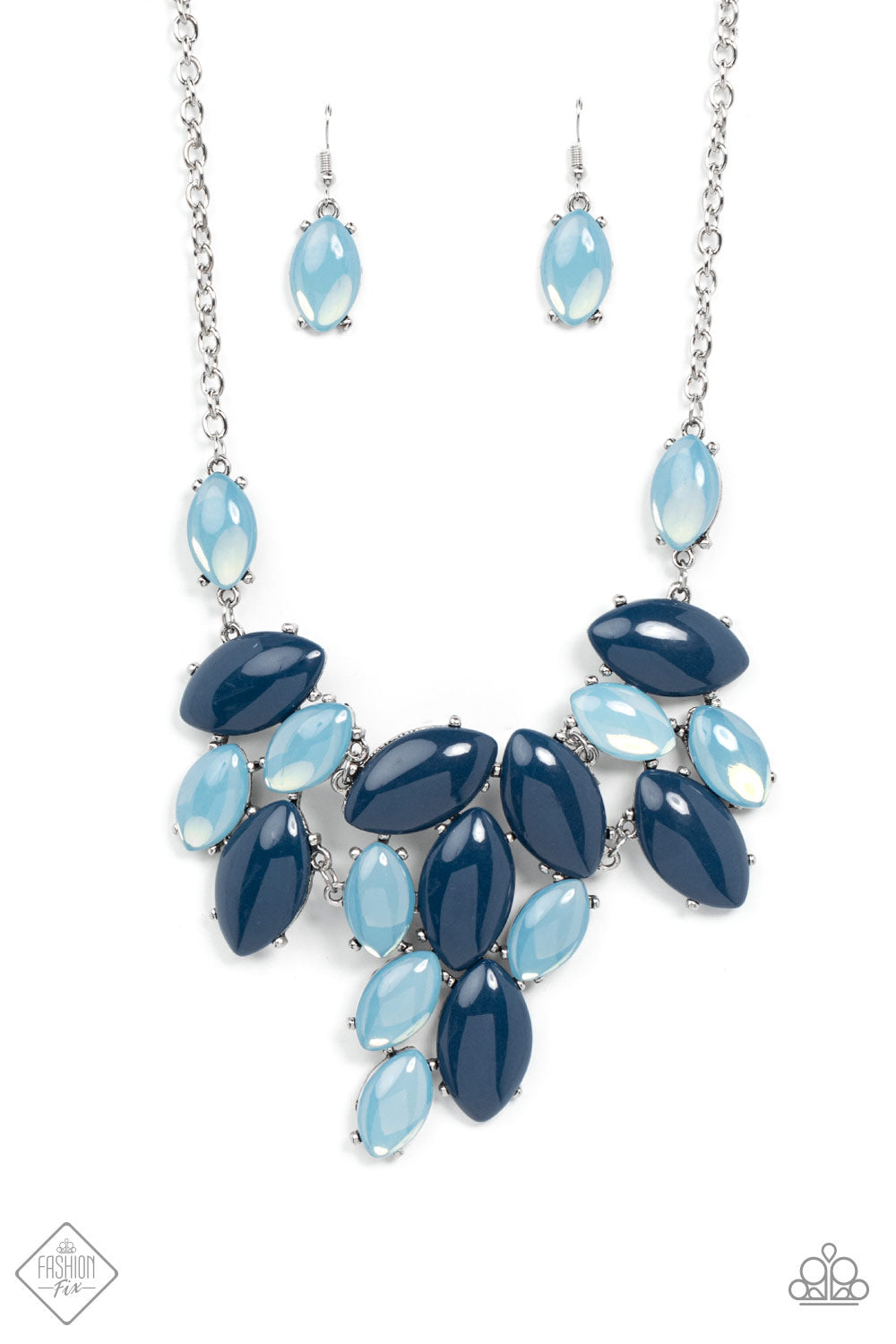 Date Night Nouveau - blue - Paparazzi necklace