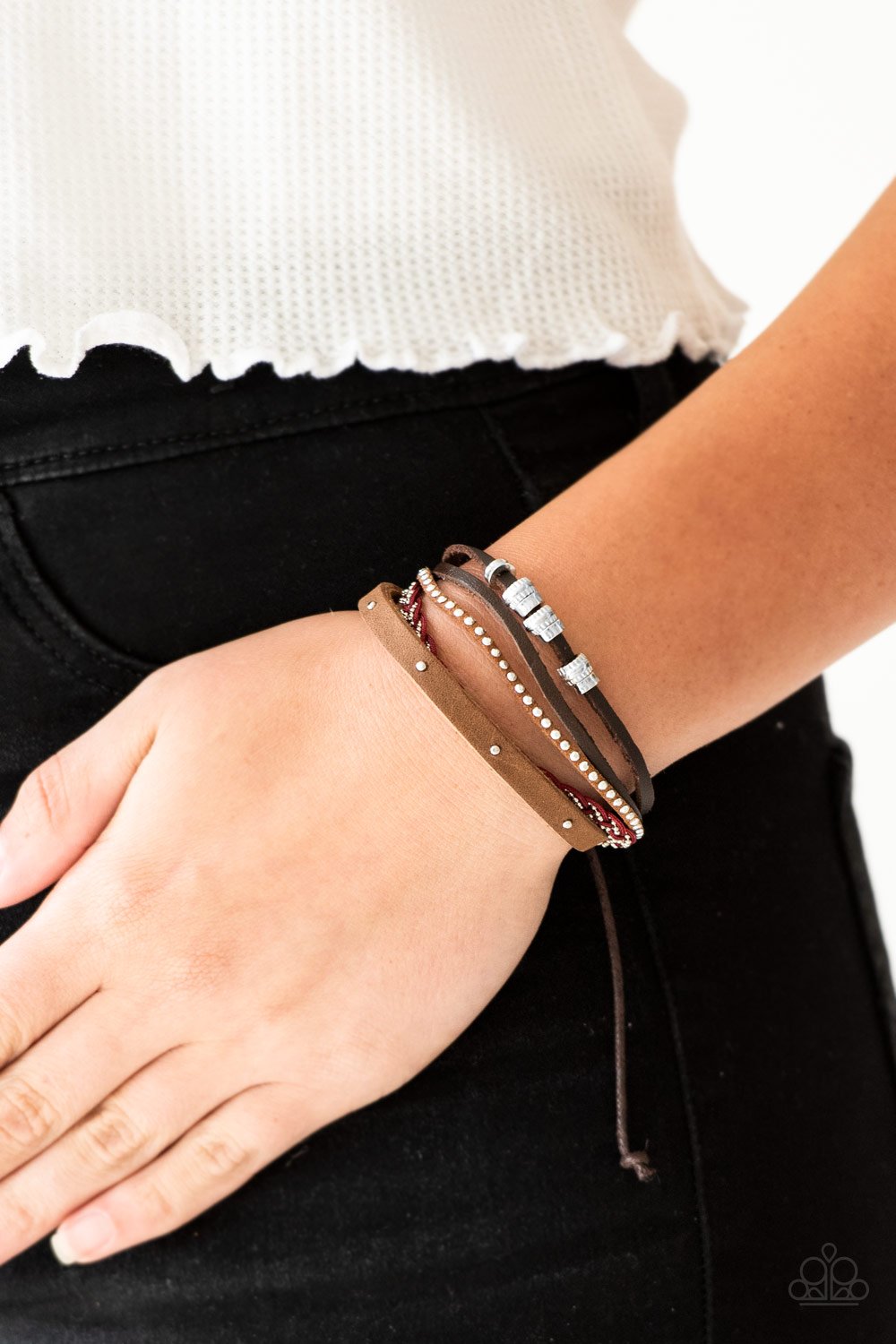 Day Trip Trotter-red-Paparazzi bracelet