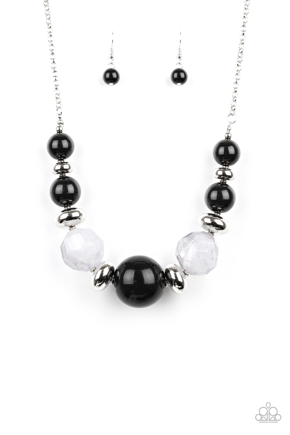 Daytime Drama - black - Paparazzi - necklace