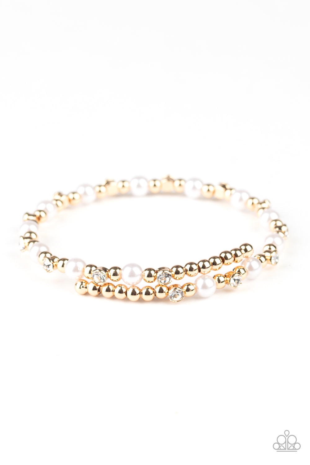 Decadently Dainty - gold - Paparazzi bracelet