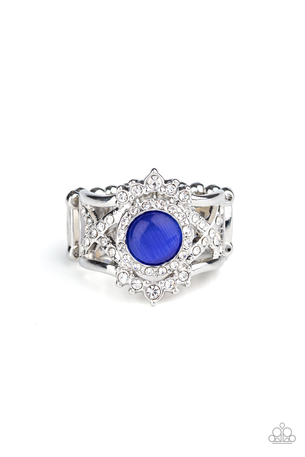 Decadently Dreamy - blue - Paparazzi ring