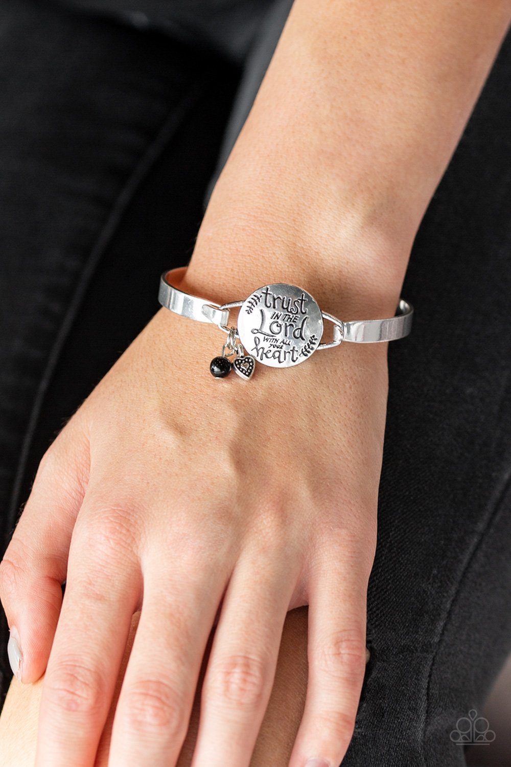 Demanding Dazzle-blue-Paparazzi bracelet