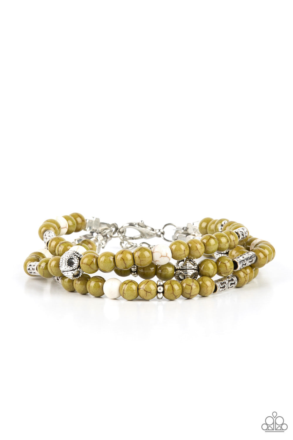 Desert Decorum - green - Paparazzi bracelet