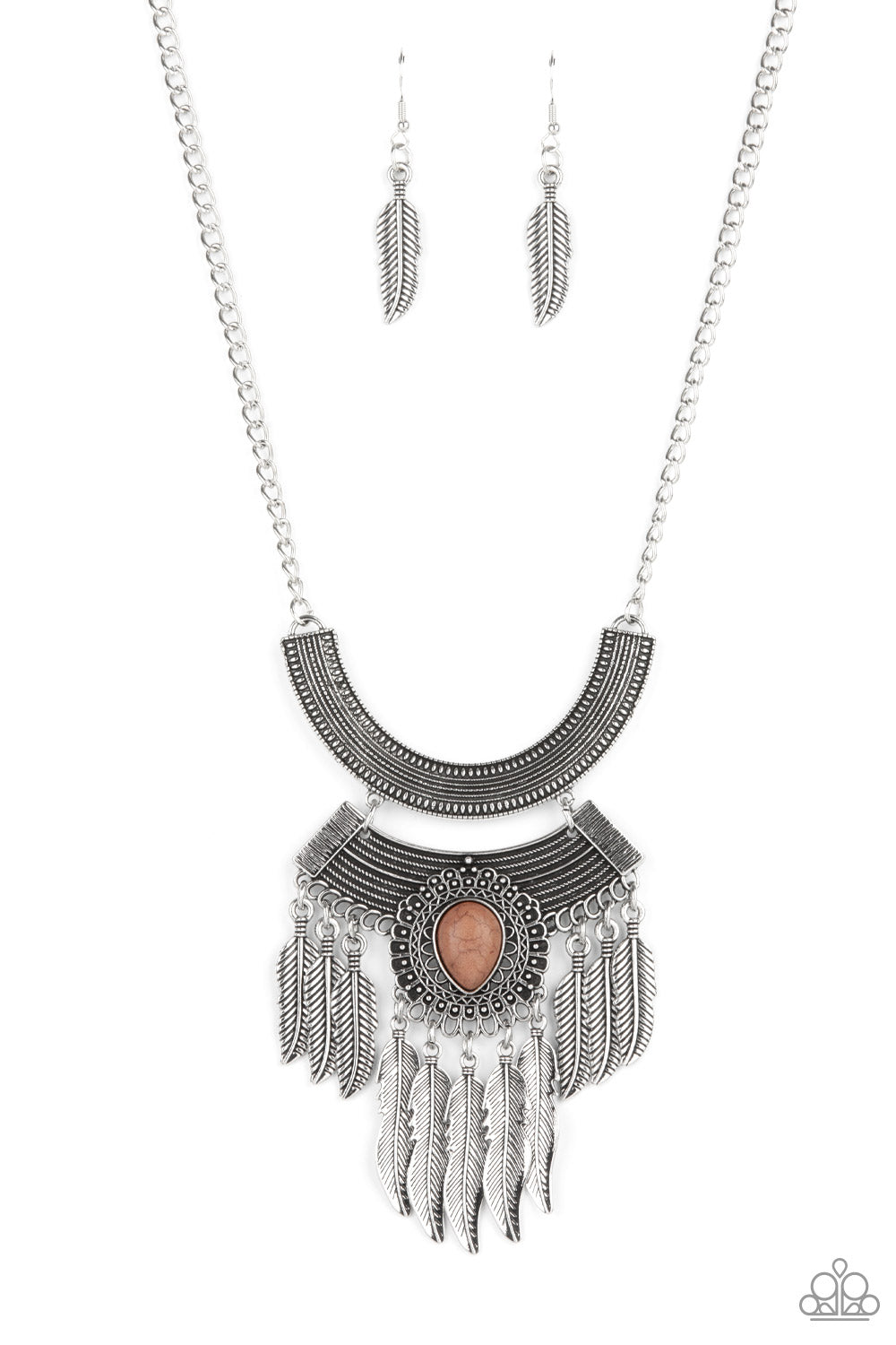 Desert Devotion - brown - Paparazzi necklace