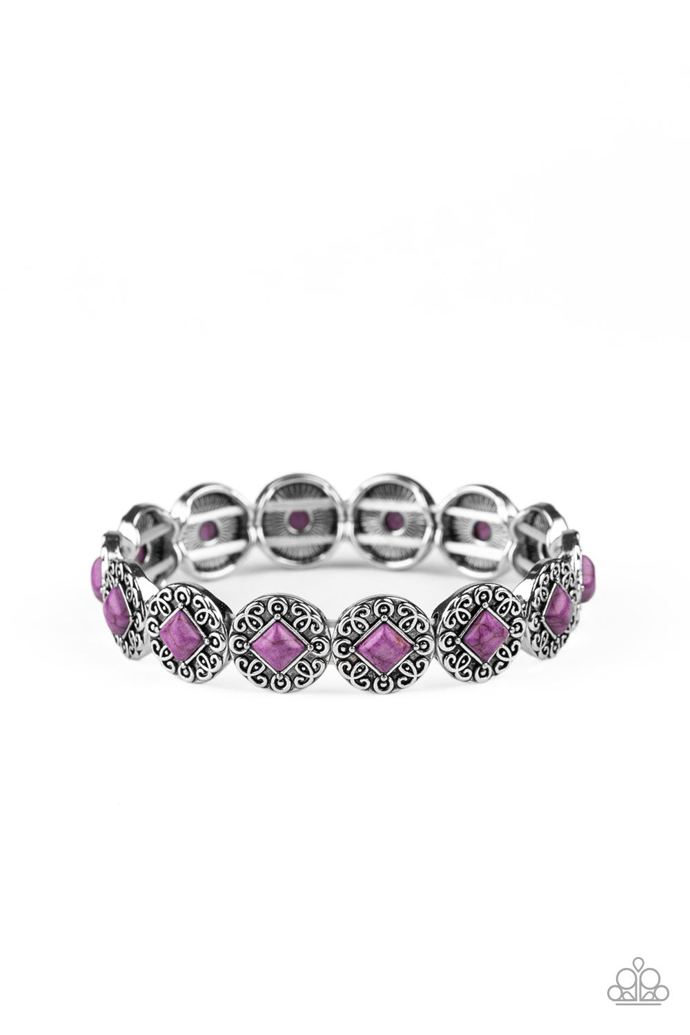Desert Dilemma - purple - Paparazzi bracelet