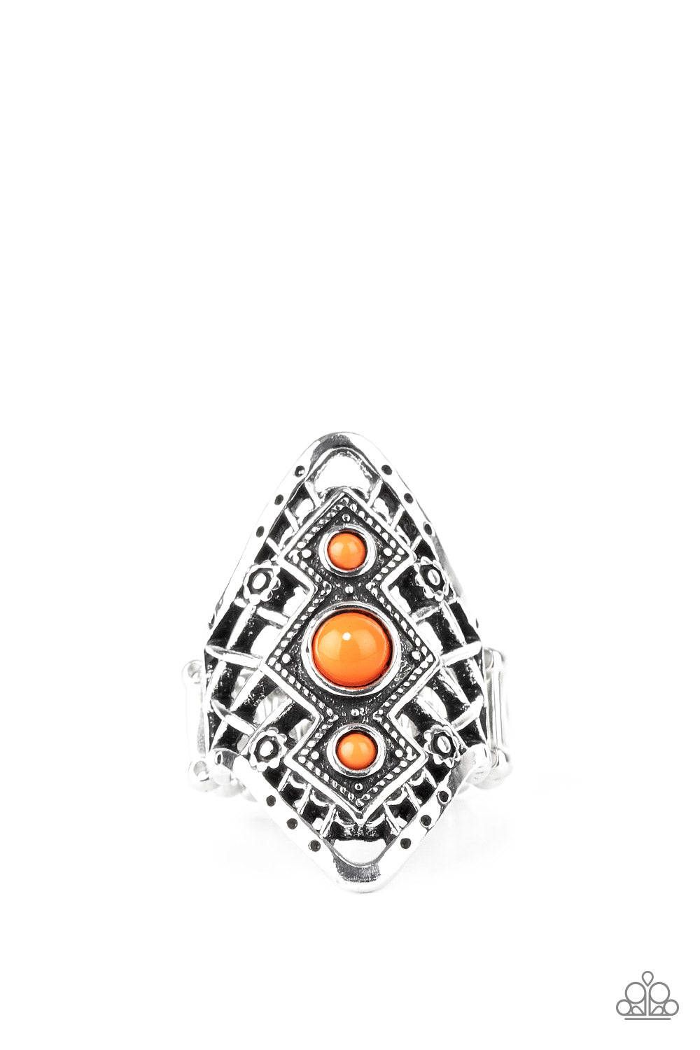 Desert Dreamland - orange - Paparazzi ring