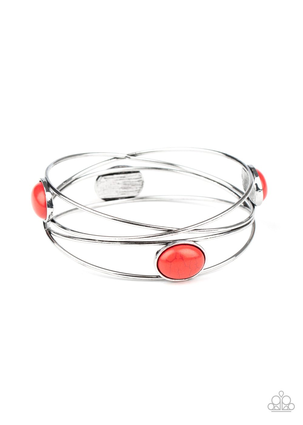 Desert Lagoon - red - Paparazzi bracelet
