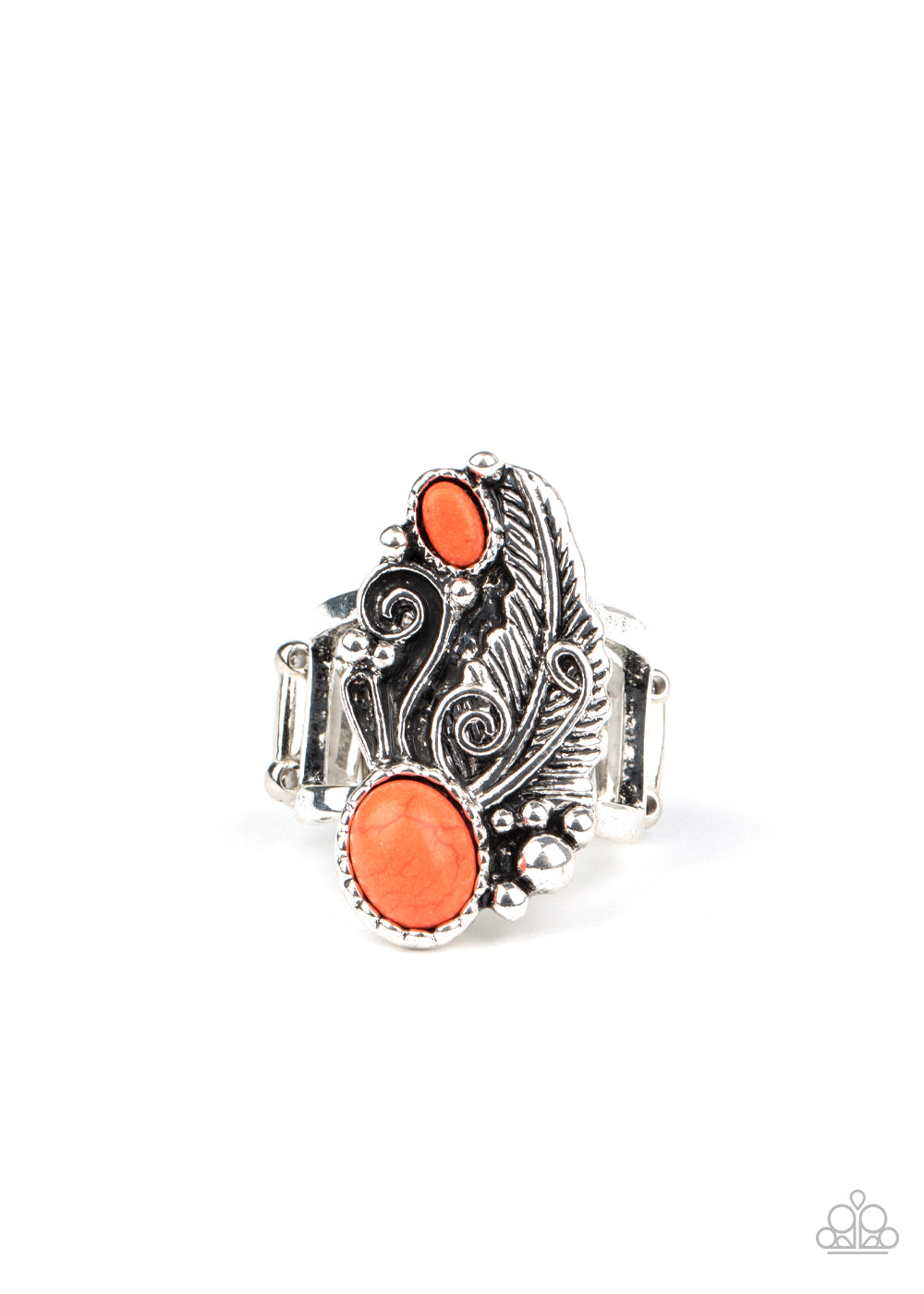 Desert Nest - orange - Paparazzi ring