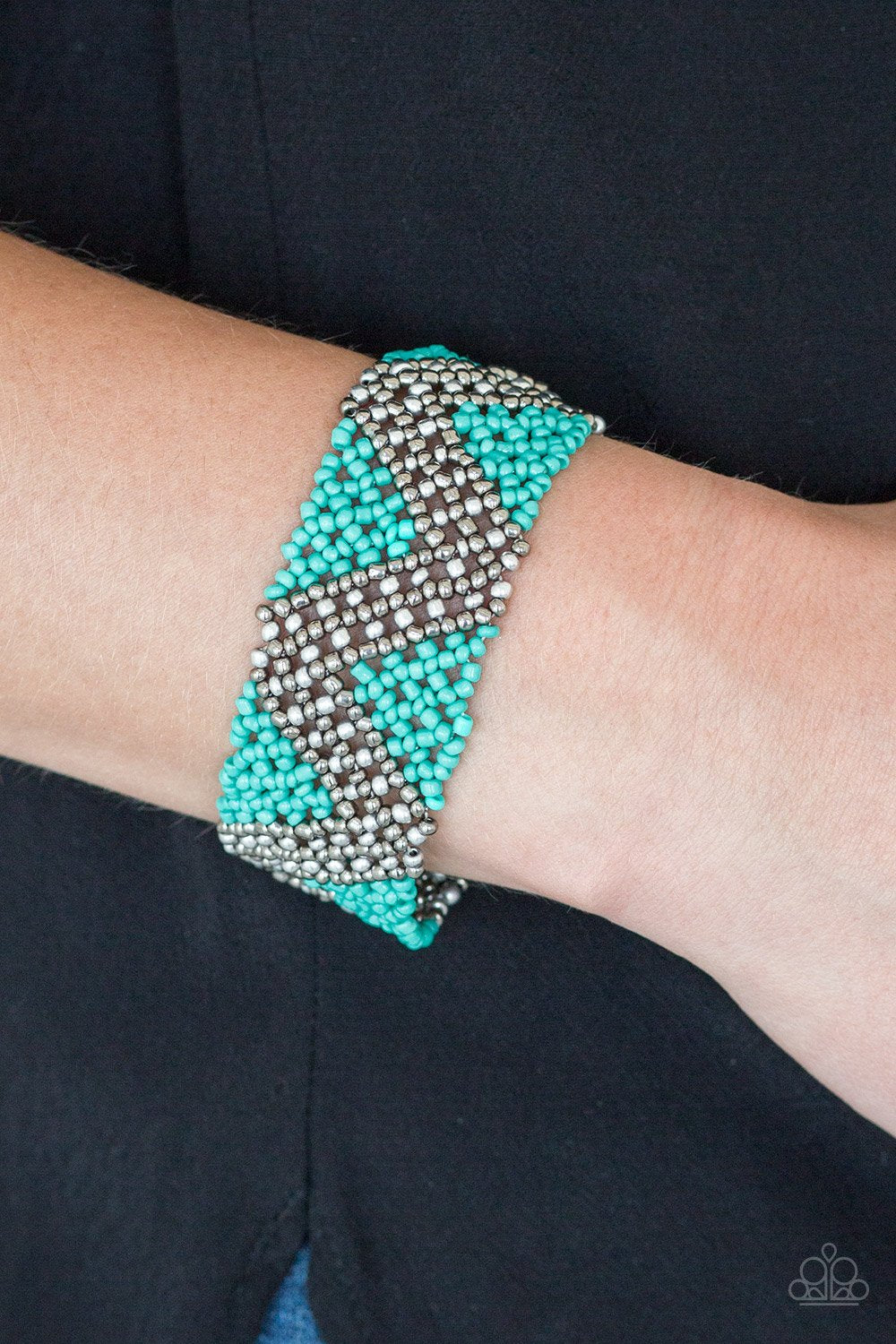 Desert Loom - blue - Paparazzi bracelet