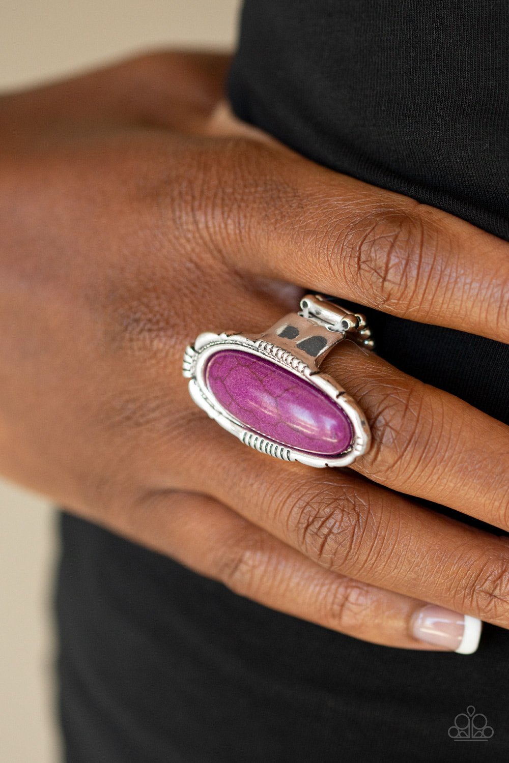 Desert Thirst-purple-Paparazzi ring