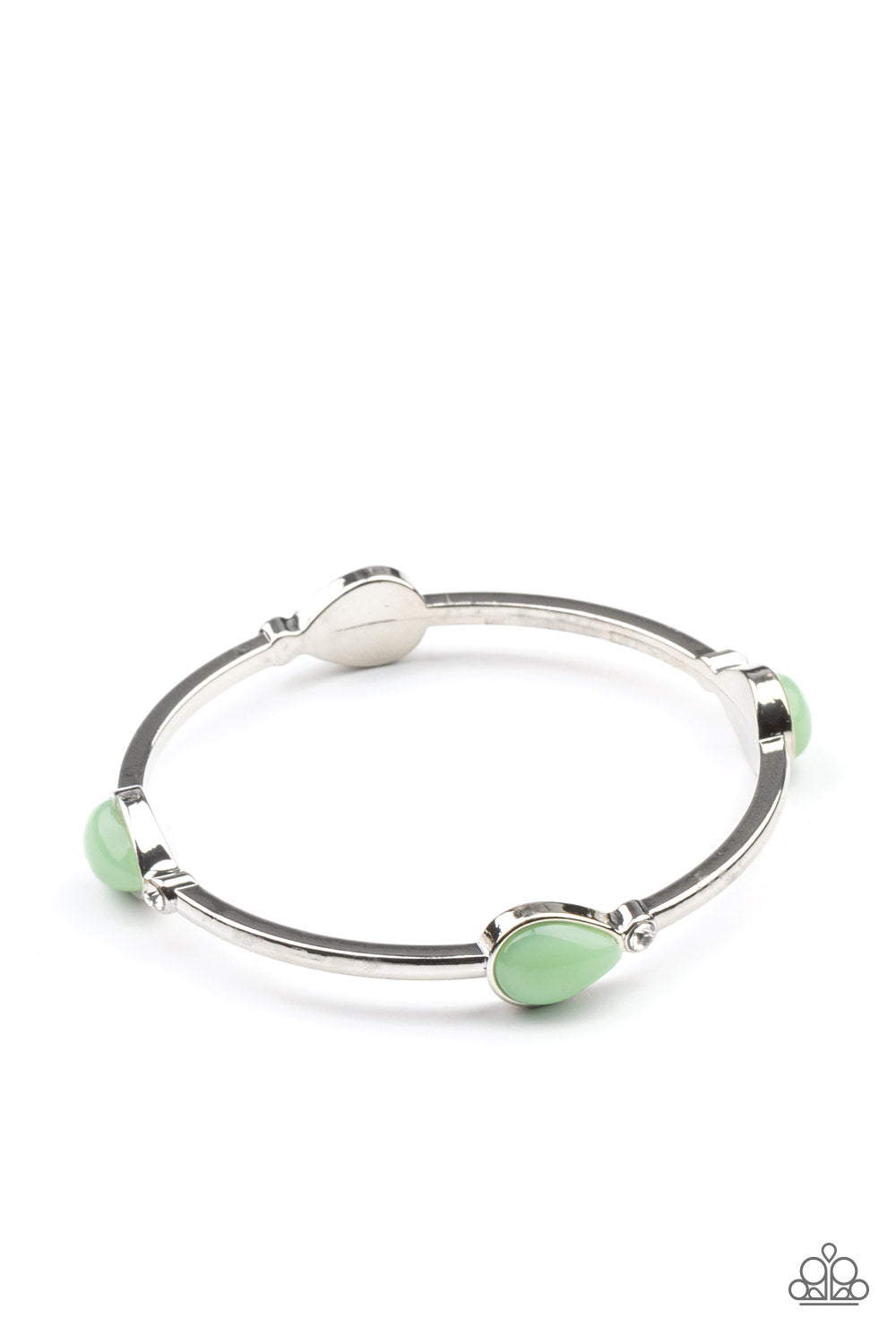 Dewdrop Dancing - green - Paparazzi bracelet