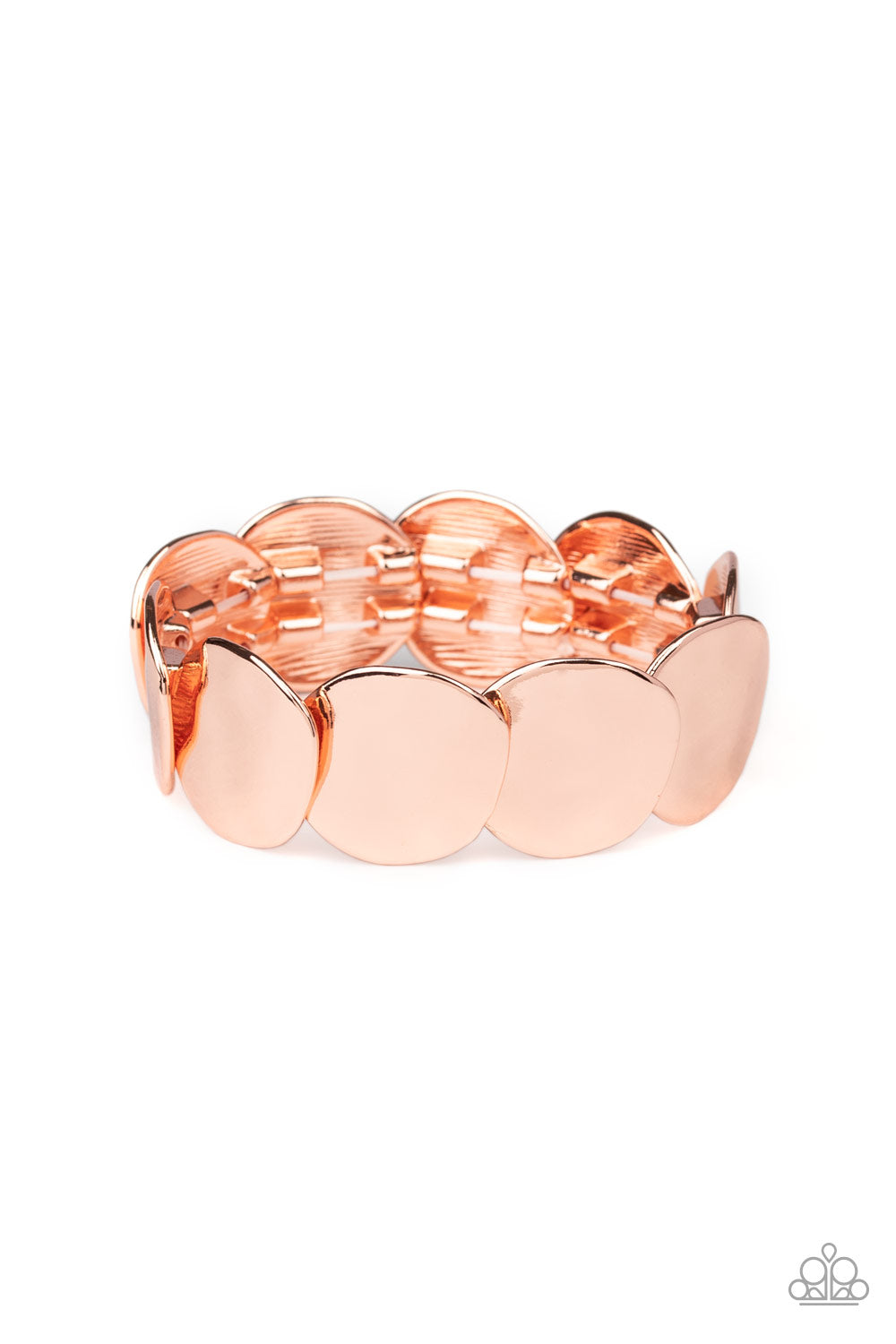 Disc Disco - copper - Paparazzi bracelet