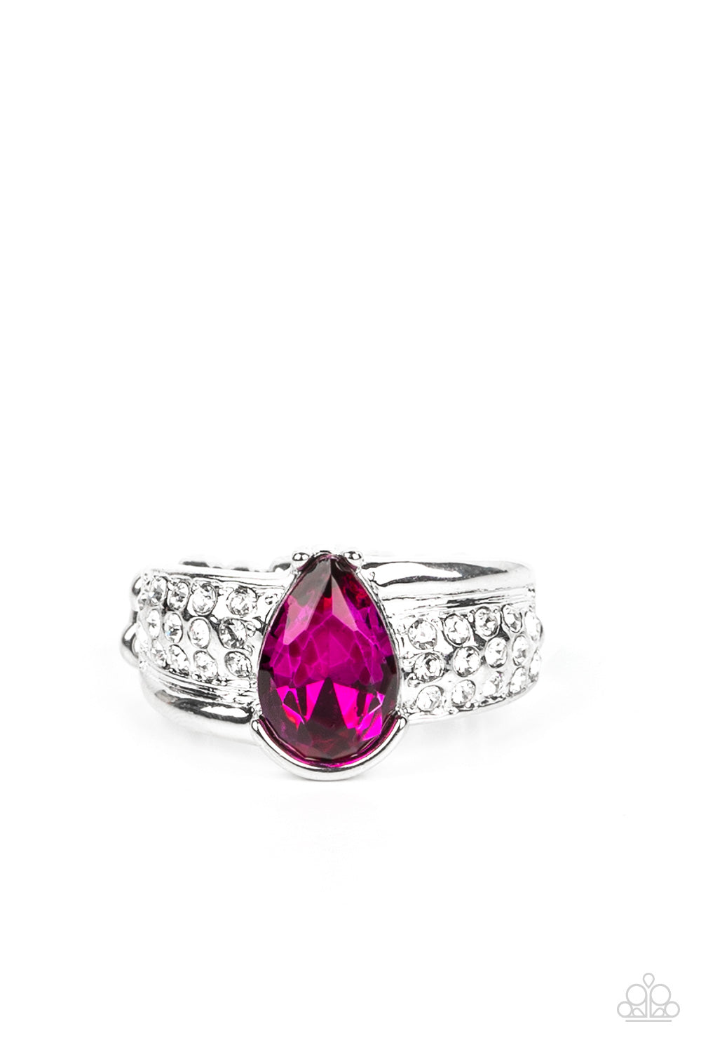 Dive into Oblivion - pink - Paparazzi ring