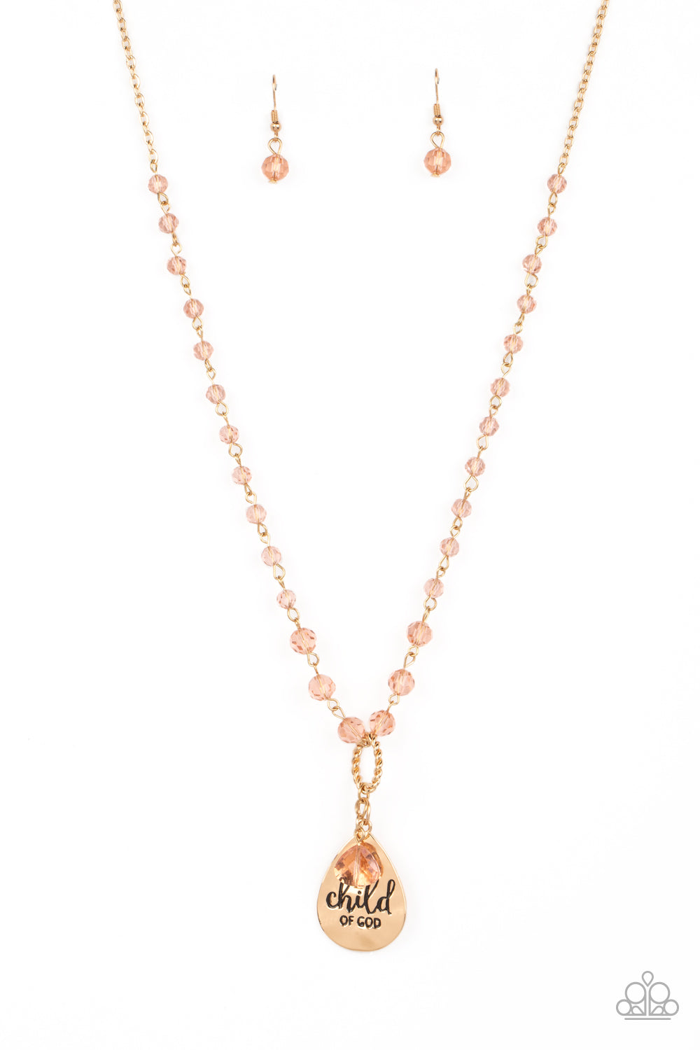 Divine Dance - gold - Paparazzi necklace