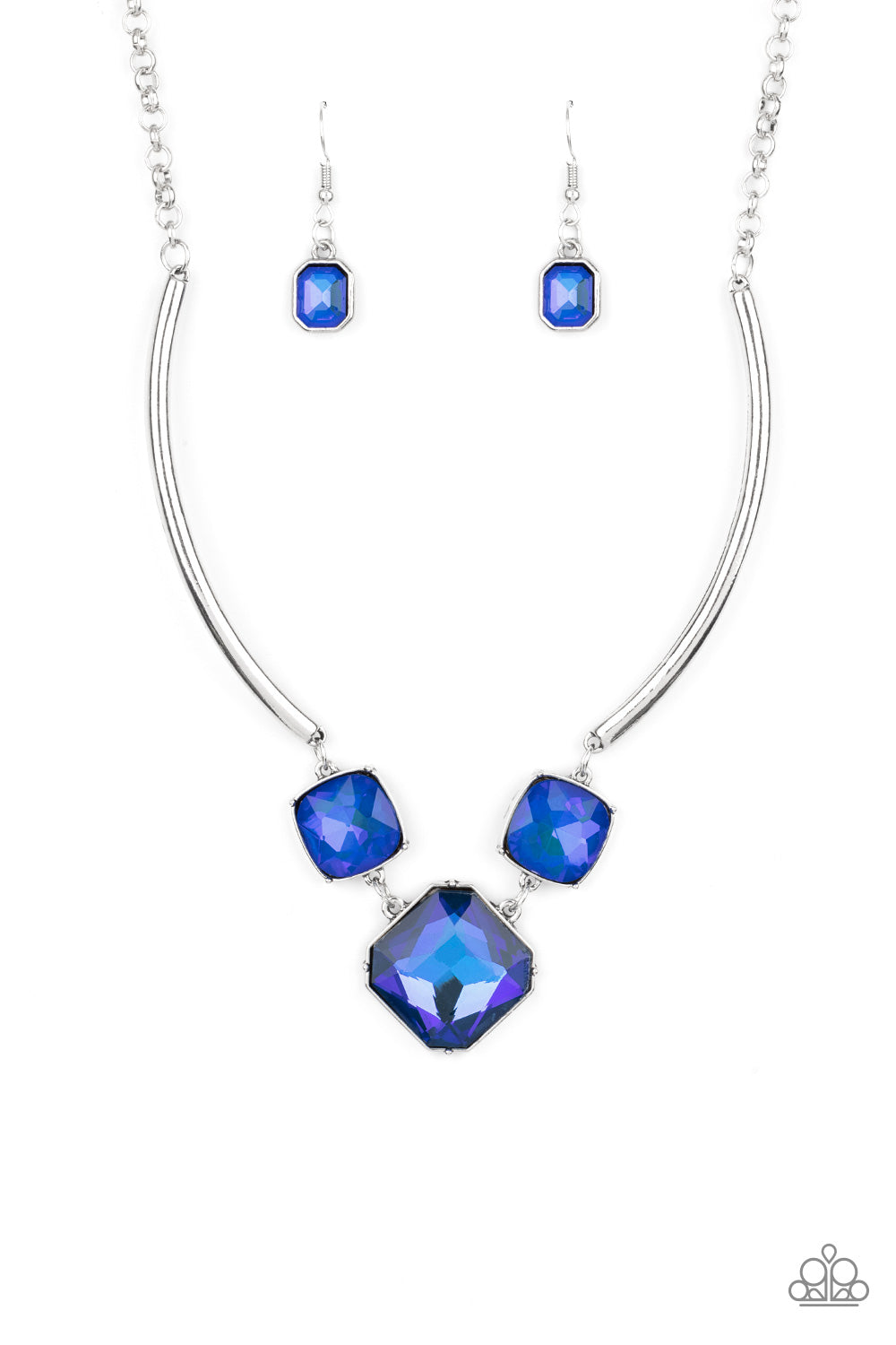Divine IRIDESCENCE - blue - Paparazzi necklace