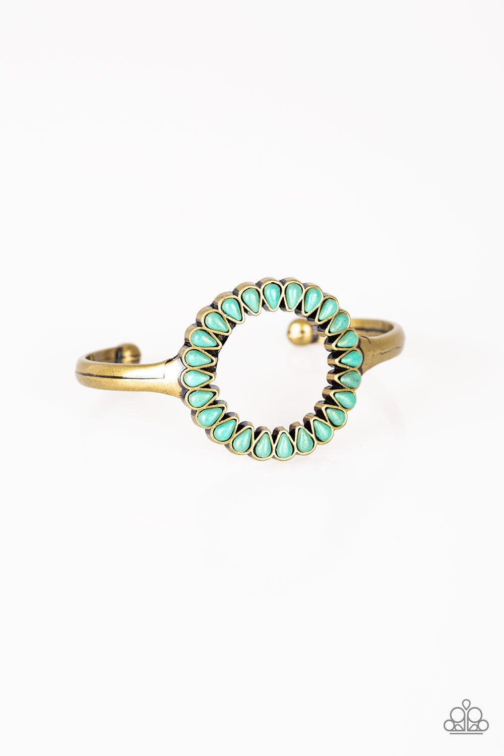 Divinely Desert - brass - Paparazzi bracelet