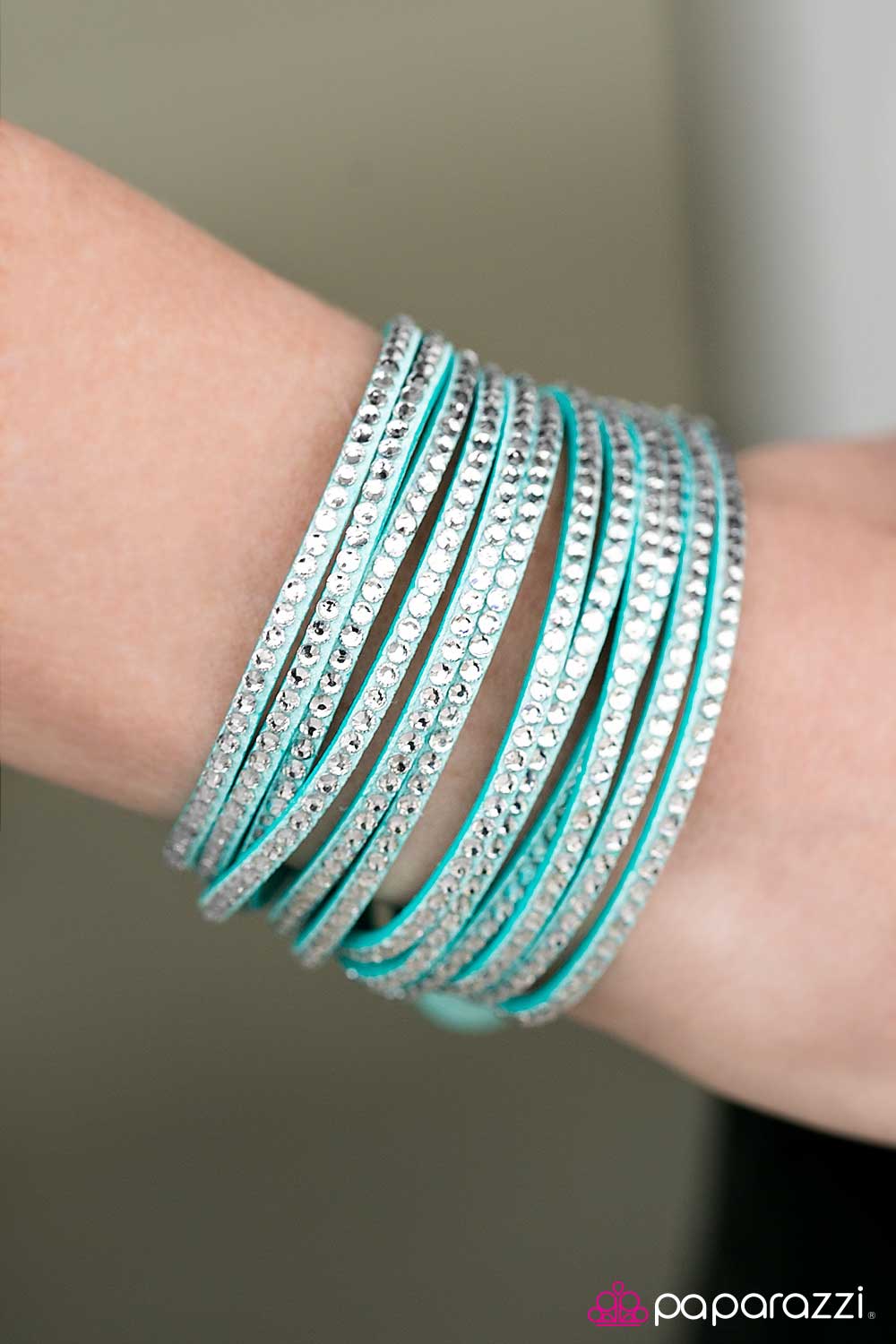 Do The Hustle - Blue - Paparazzi bracelet