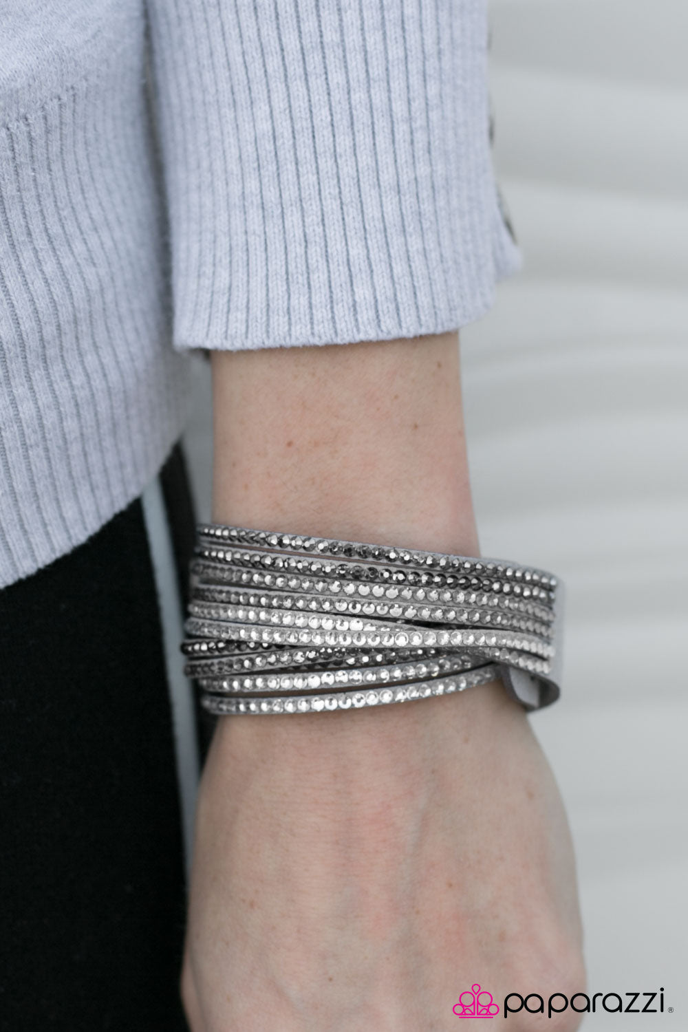 Do The Hustle - Silver - Paparazzi bracelet