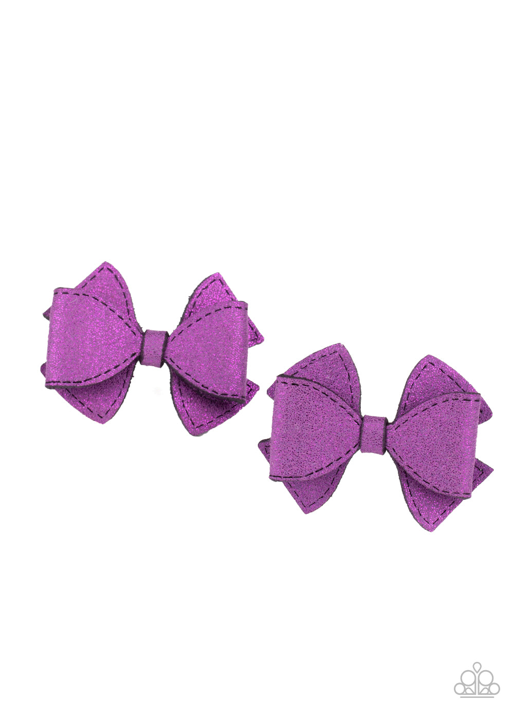 Don't BOW It - purple - Paparazzi hair clip