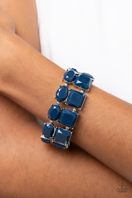 Don't Forget Your Toga - blue - Paparazzi bracelet