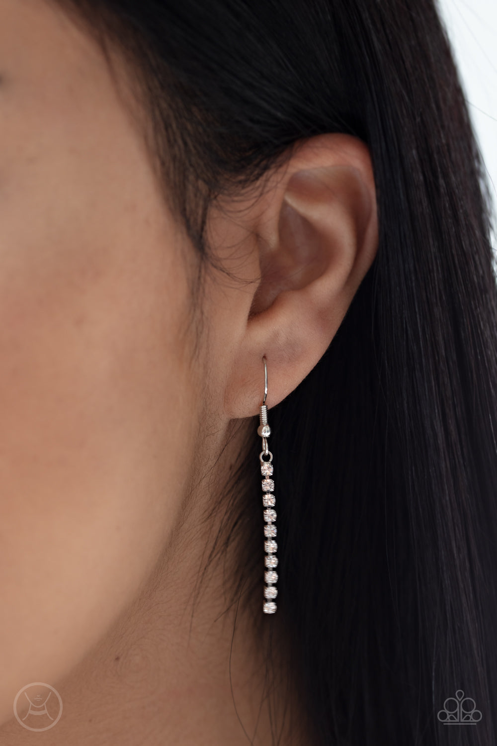 Double the Diva - white - Paparazzi necklace