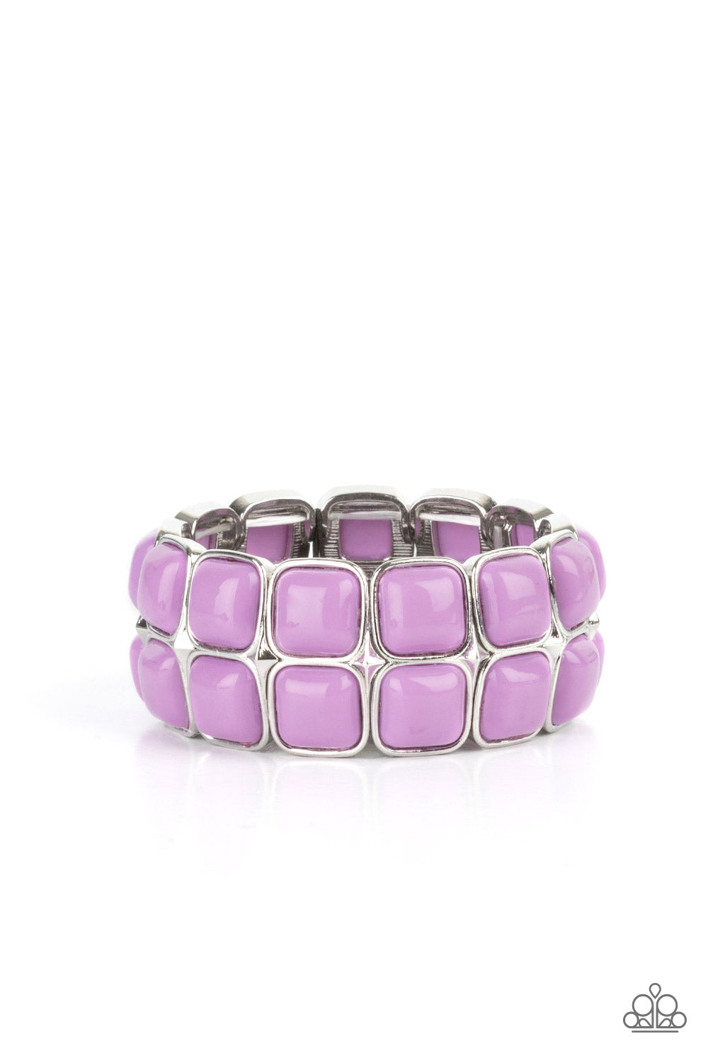 Double The DIVA-ttitude - purple - Paparazzi bracelet